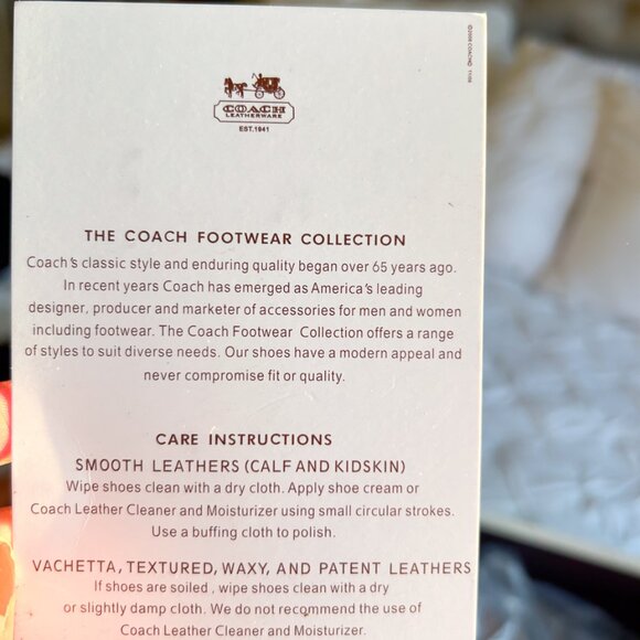 Vintage Coach Natalie Brown Leather Riding Boots - Classic, Sleek, & Preppy S 8 - Picture 3 of 14